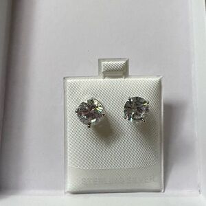 Silver Stud Earrings